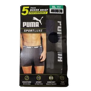 PUMA Men's Boxer Briefs 5 pairs NWT